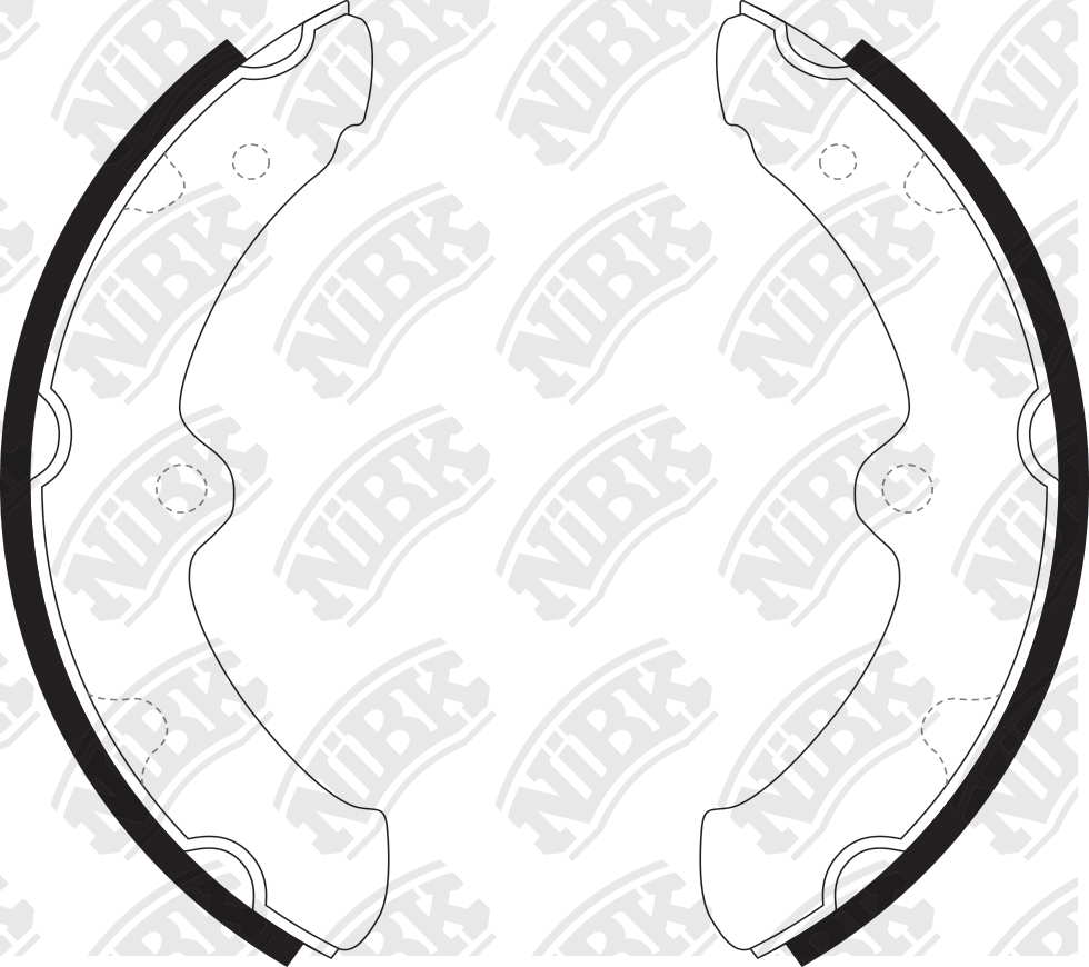 Колодки тормозные барабанные Toyota Dyna/Toyoace 84-07 FN2297