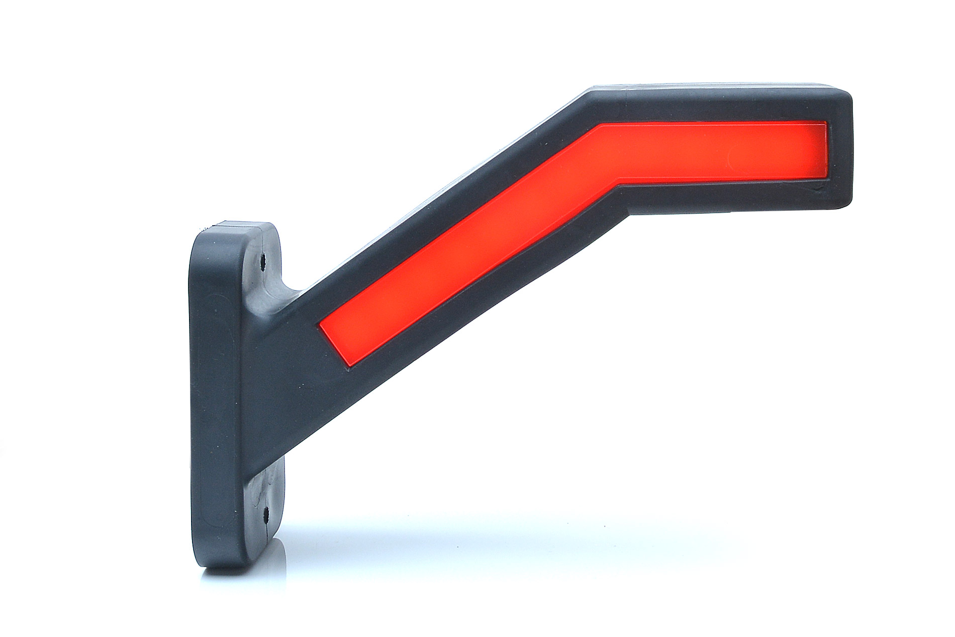 Фонарь габаритный правый LED с сигналом поворота (рог) 1259PW168.6DD