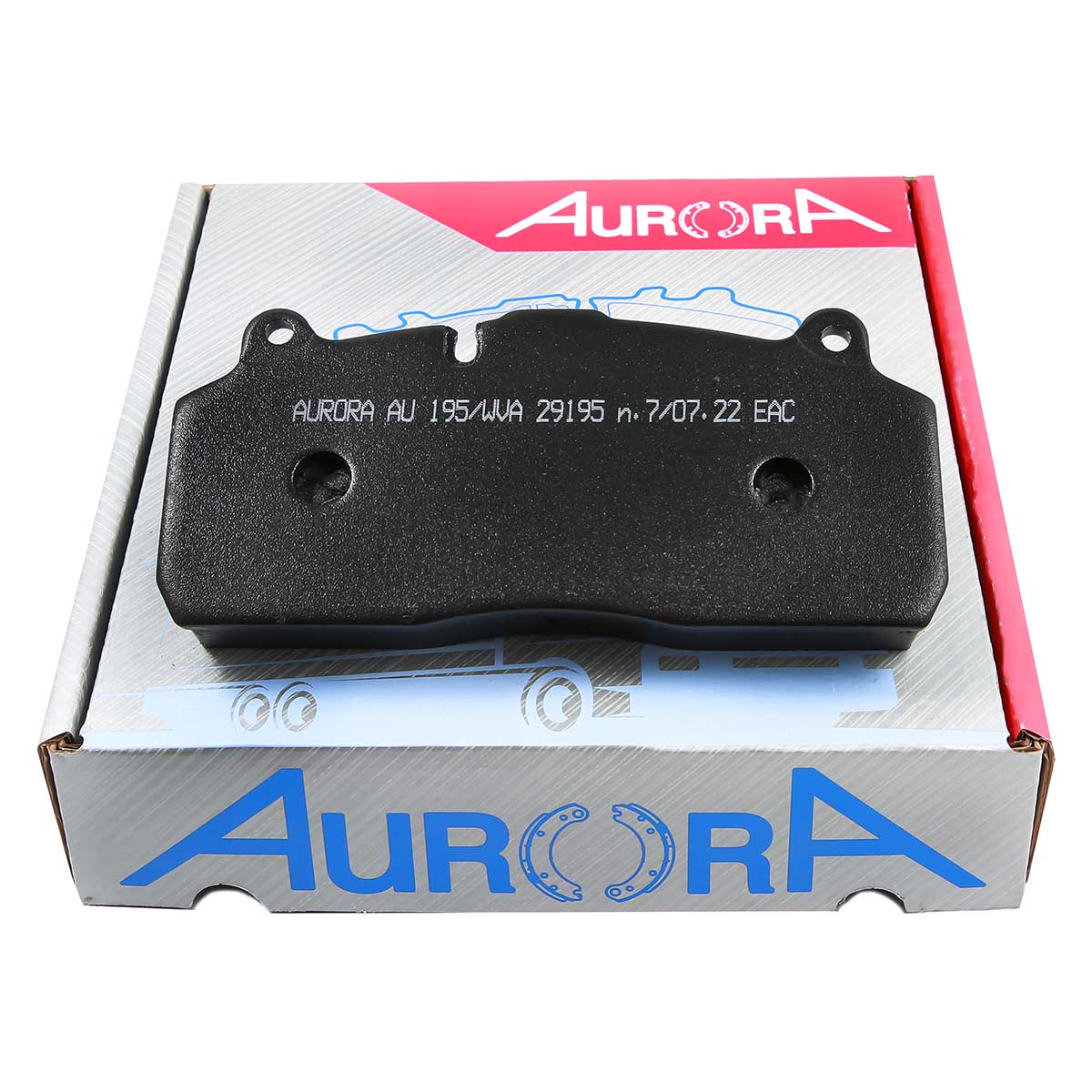 Колодки дискового тормоза SAF B9-22S Haldex DBT22LT AU195