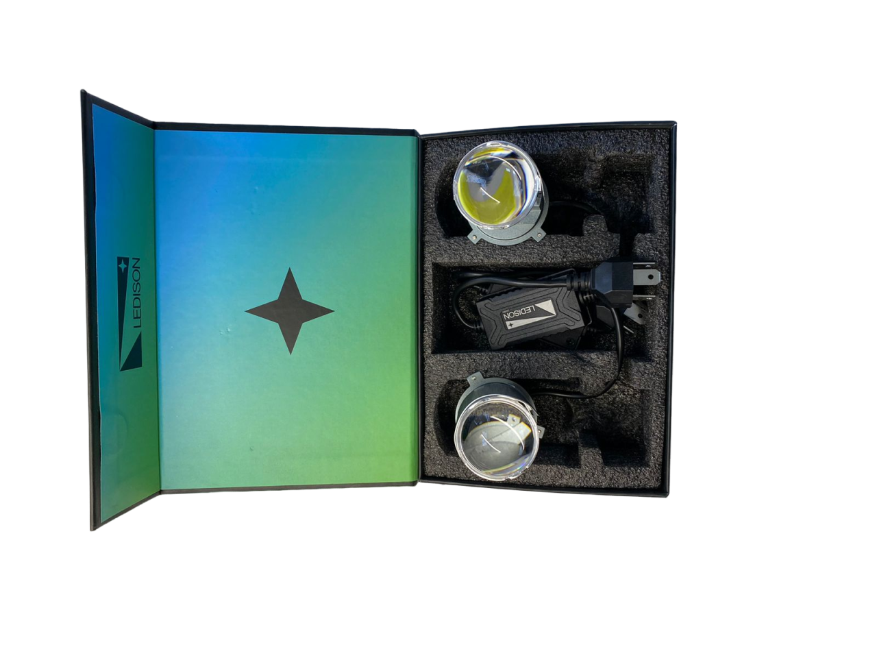 Лампа 12V H4 80W мини линза 5000K H4MLPRO