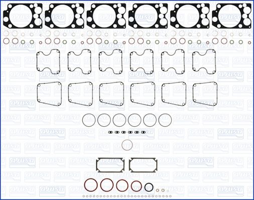 Прокладки ГБЦ к-т полный Volvo TD100BG/G/GA/TD101-103/D10A 52045400