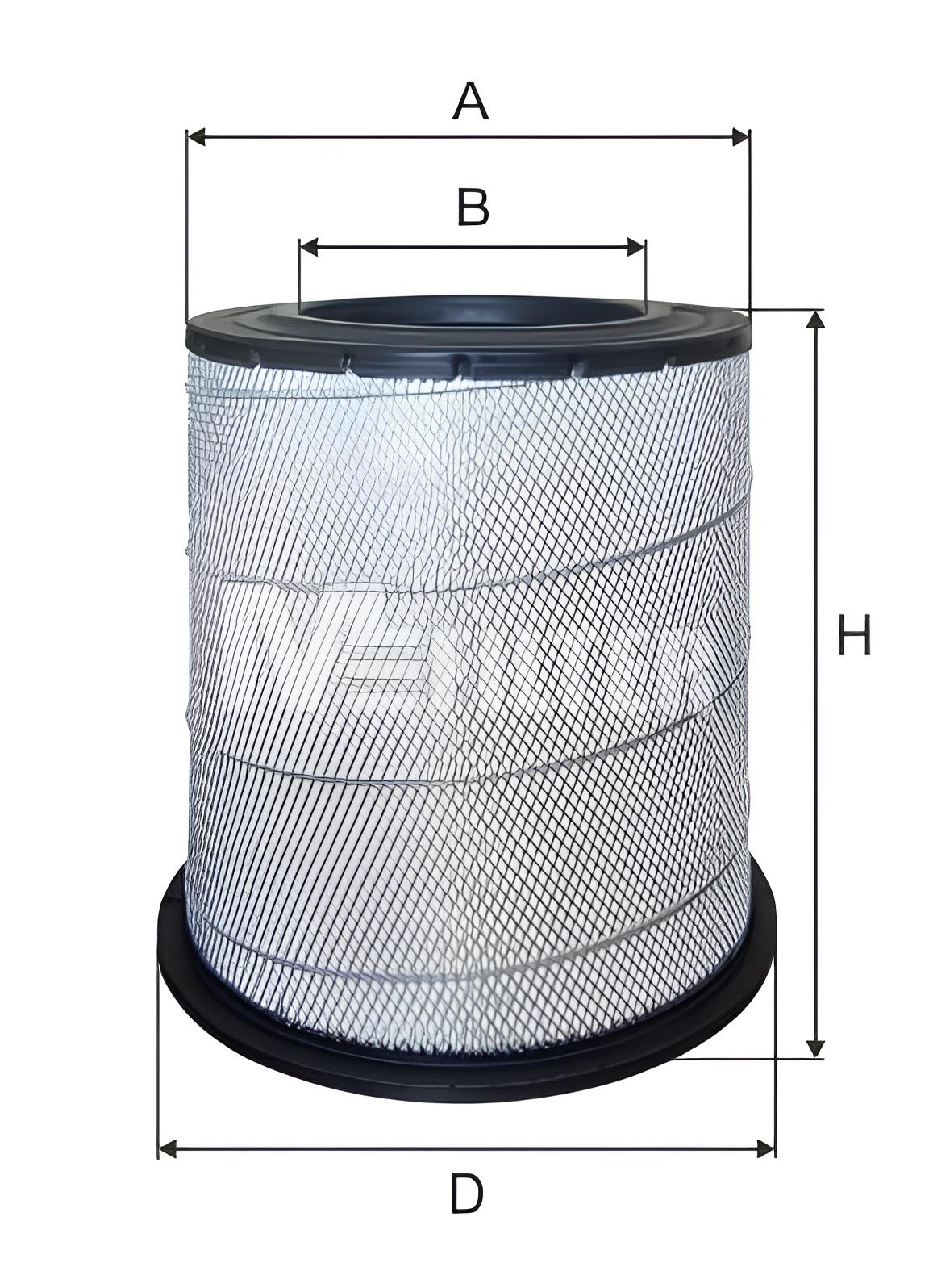Фильтр воздушный Scania P/R/T A849