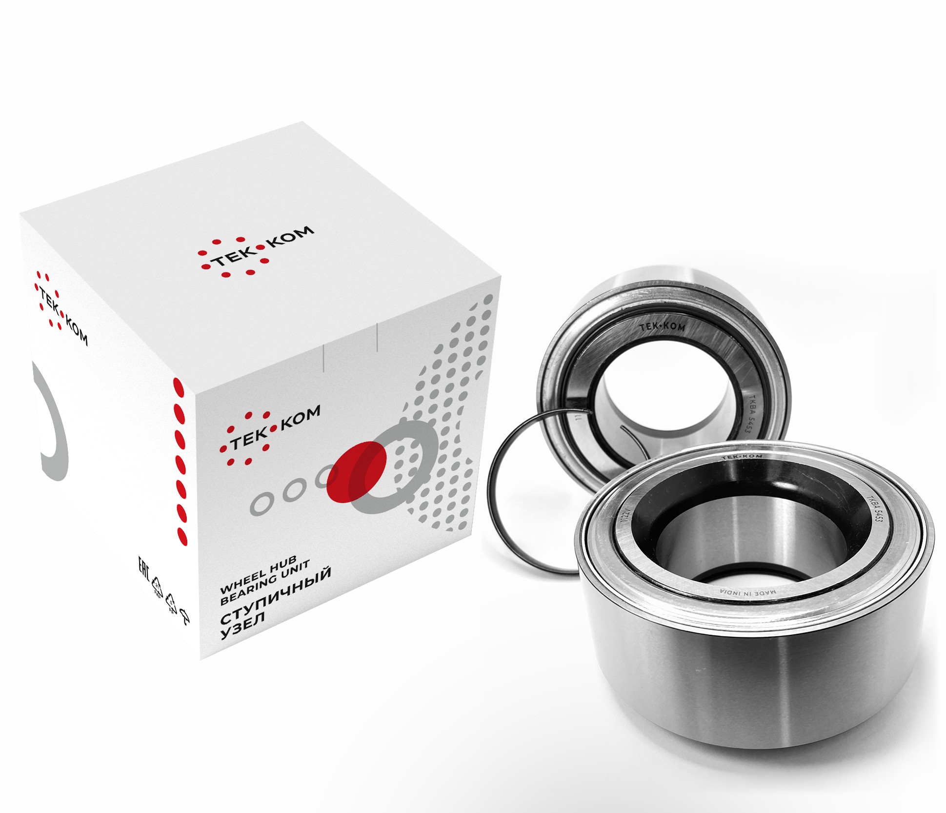 Р/к ступицы передней (2 подшип+ упл. кольцо) DAF 65/75/85CF/XF95/105 TKBA5453